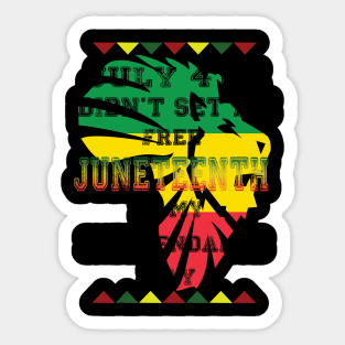 juneteenth Sticker